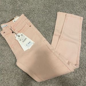 NEW Zara Pink Denim - Skinny Fit